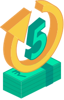 5-day money back